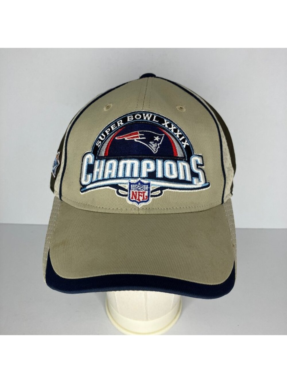 New England Patriots Hat Reebok Super Bowl XXXIX Champions Adjustable Men's